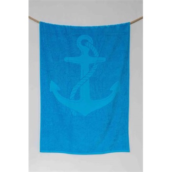 Törölköző Olima anchor jacquard terry unisex
