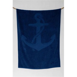 Törölköző Olima anchor jacquard terry unisex