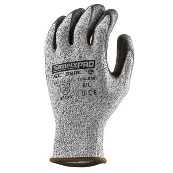 VÁGÁSBIZTOS SZERELŐKESZTYŰ LATEX TENYÉRREL_BLISZT