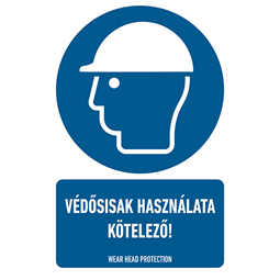VÉDŐSISAK HASZÁLATA KÖTELEZŐ!, PVC 1 mm, 160x250