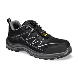 Védőfélcipő KPU Mesh Trainer S1PS ESD SR FO, fekete/kék