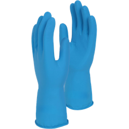 Védőkesztyű latex TOP LASTORM