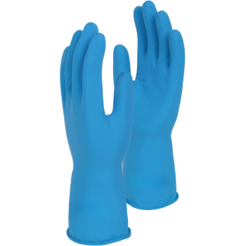 Védőkesztyű latex TOP LASTORM