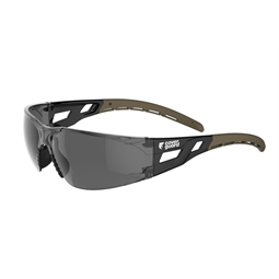 Védőszemüveg LIMELUX VR mechanikai, újrahasznosított, füstszínű