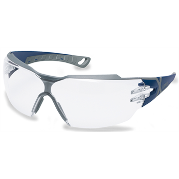 Védőszemüveg Uvex pheos cx2 kék/szürke szár víztiszta