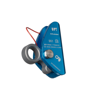 Zuhanásgátló Irudek SK1 10,5-13mm közötti kötélhez, kék, csak készülék