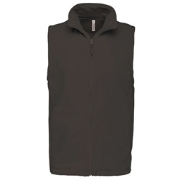 polár_ ka913 Luca 100% Poliészter Férfi Zip-Záras Mellény 300g